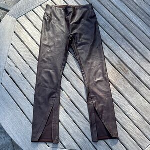 Spanx faux leather med pants
